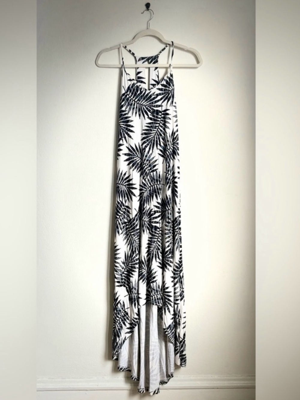 C&C California Palm Leaf Maxi Dress